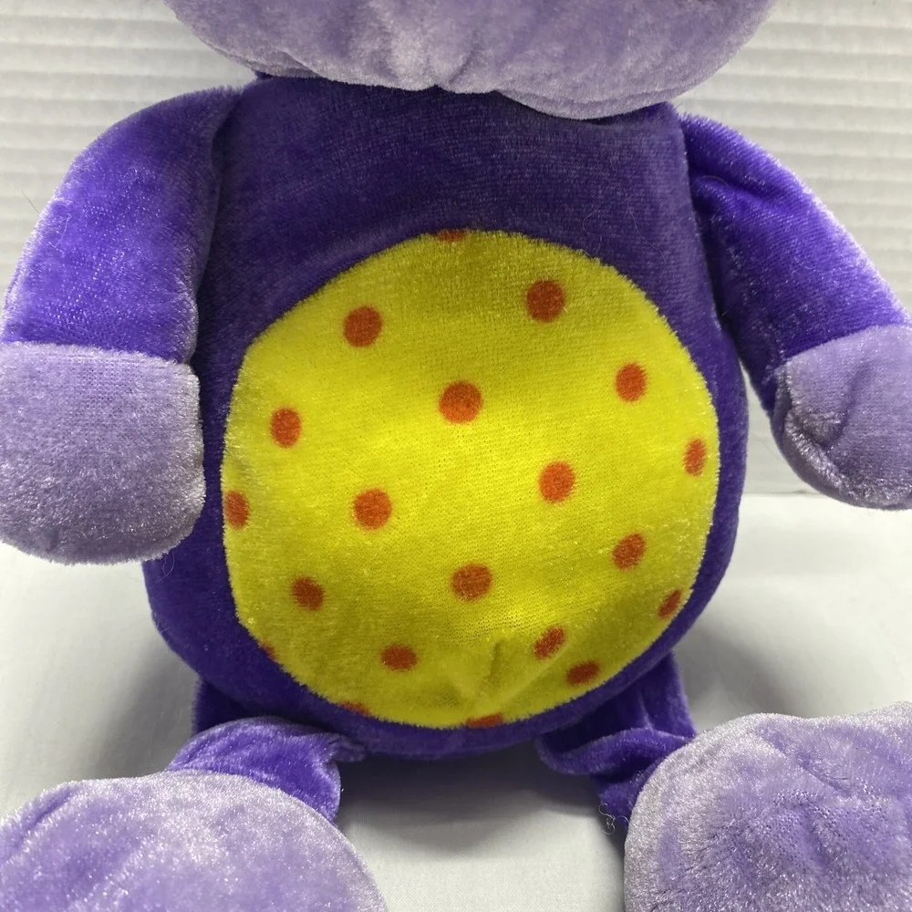 Peek A Boo Toys Purple Hippo Plush Stuffed Animal 14
